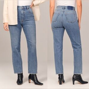 Abercrombie & Fitch Classic Blue Straight Jeans